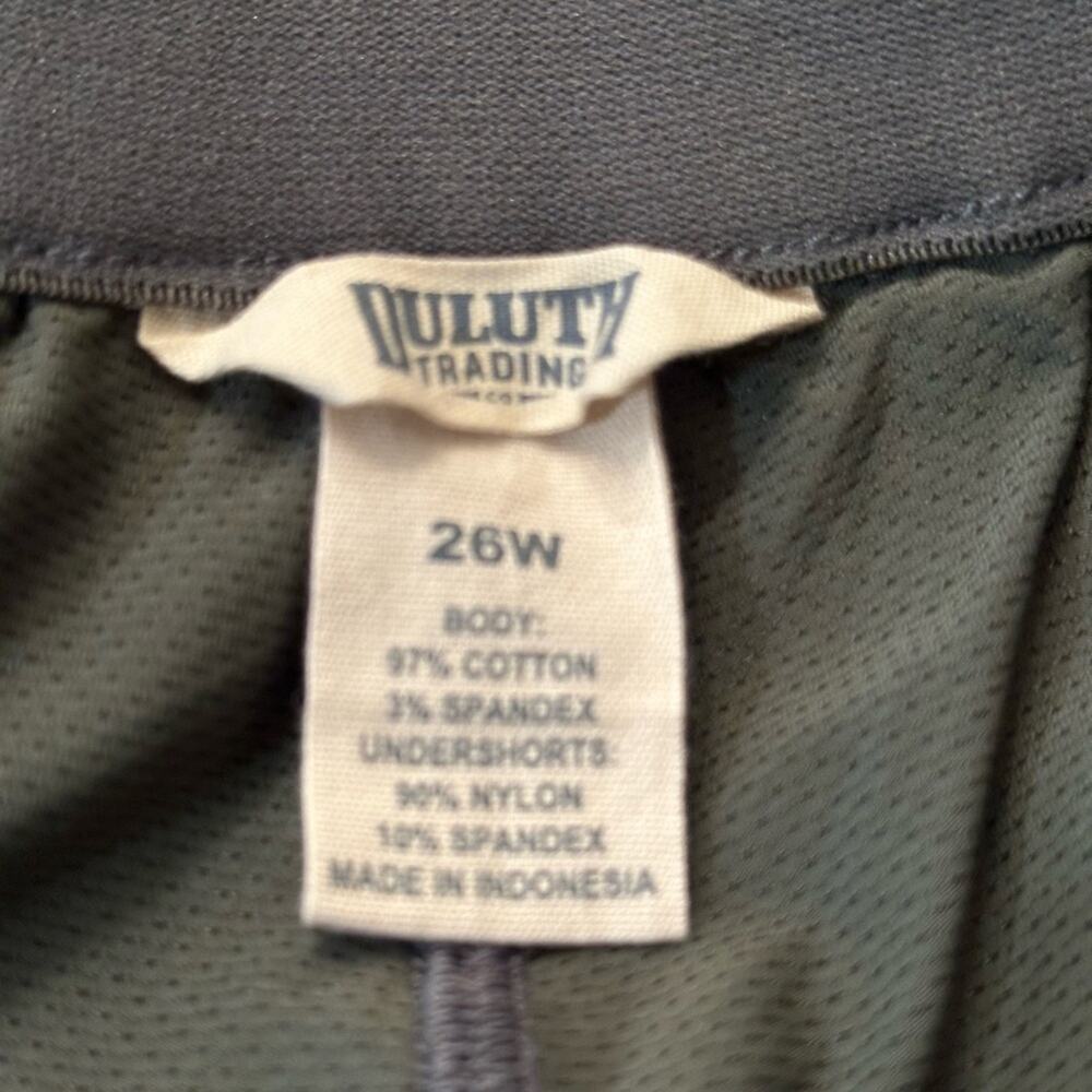 Duluth Trading Co Forest Green Skort - Picture 7 of 7